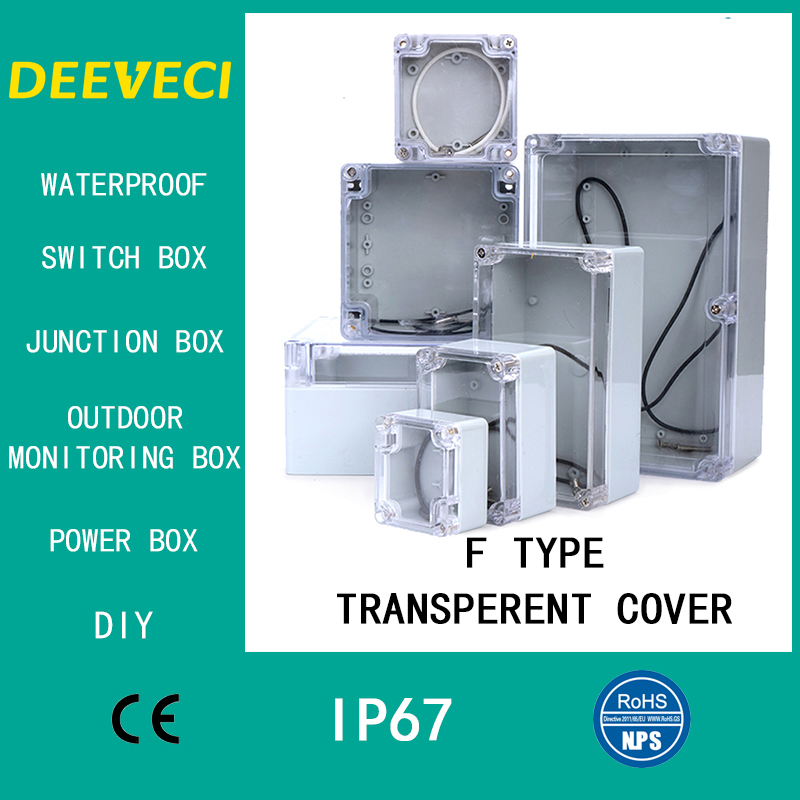 Diy Electronics Box - 투명 방수 야외 인클로저 플라스틱 상자