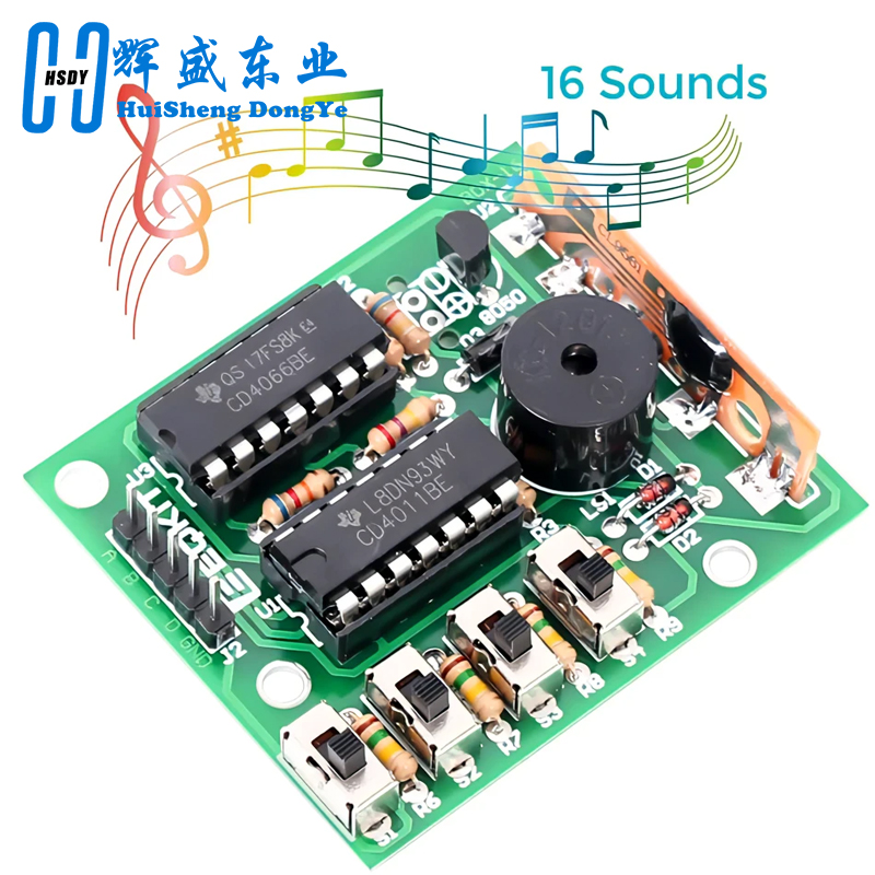 Diy Audio Electronics Kit - 16 뮤직 사운드 박스 박스-16 보드,