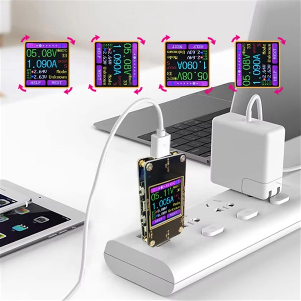 Logic Analyzer Usb - A99X 디지털 컬러 LCD 계측기, A3