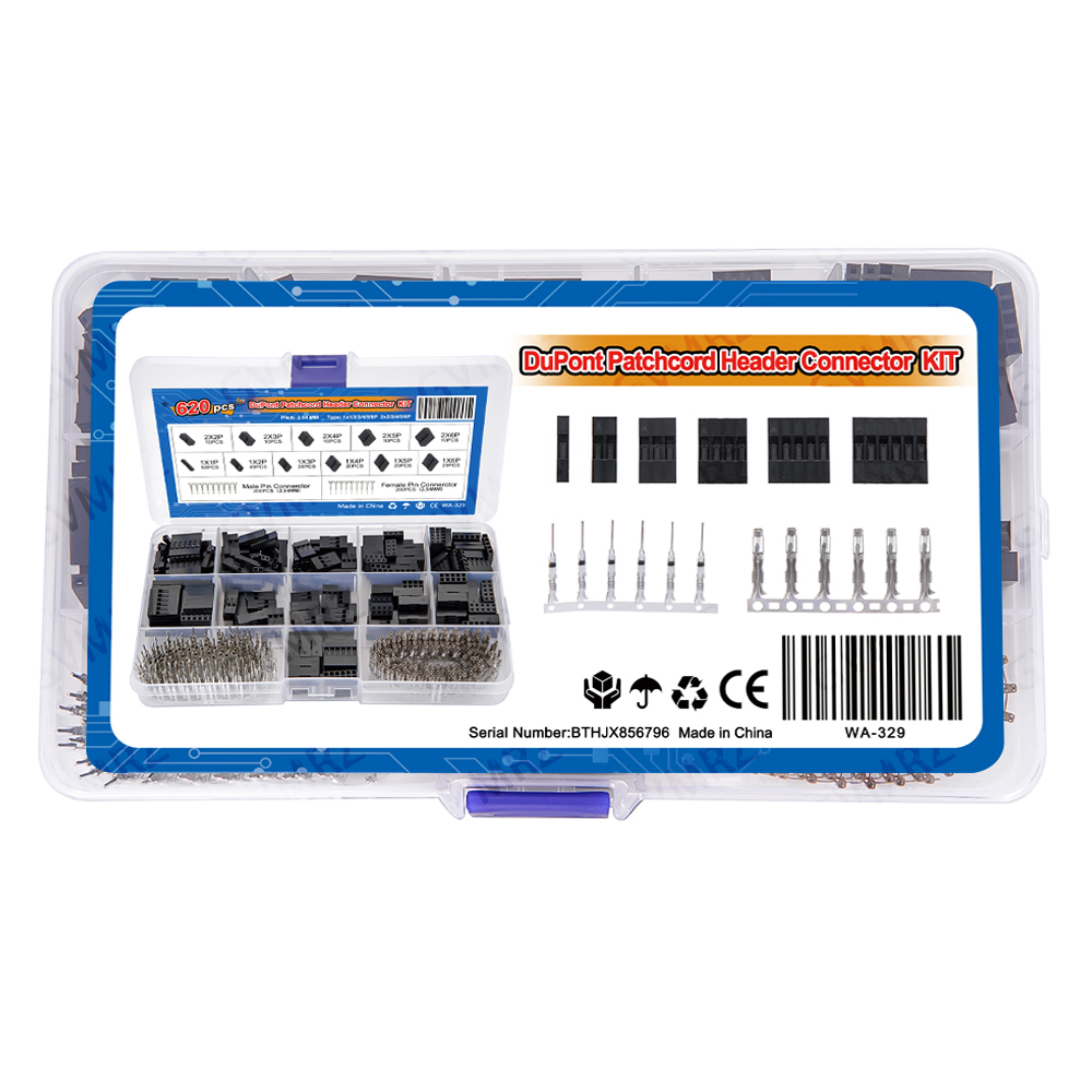 620개입 듀폰 헤더 커넥터 키트, 2.54mm, 전자 - Diy Electronics Project Kit 리뷰 및 가격