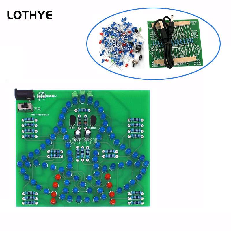 DC 3-5V LED 라이트 스윙 윈드 차임 실험실 D - Diy Electronics Project Kit 리뷰 및 가격