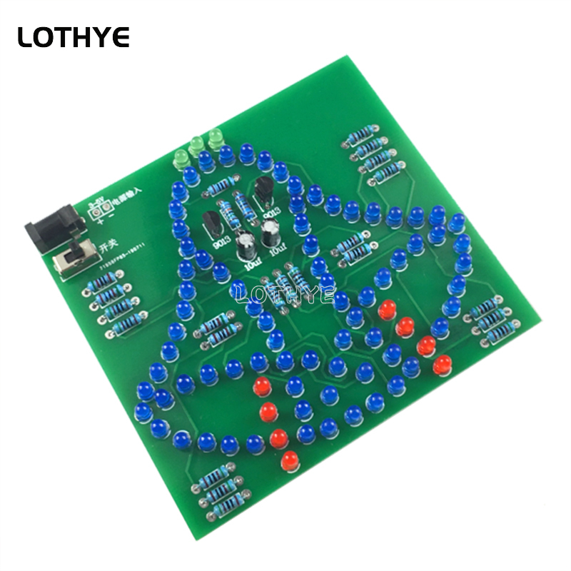 DC 3-5V LED 라이트 스윙 윈드 차임 실험실 D - Diy Electronics Project Kit 리뷰 및 가격