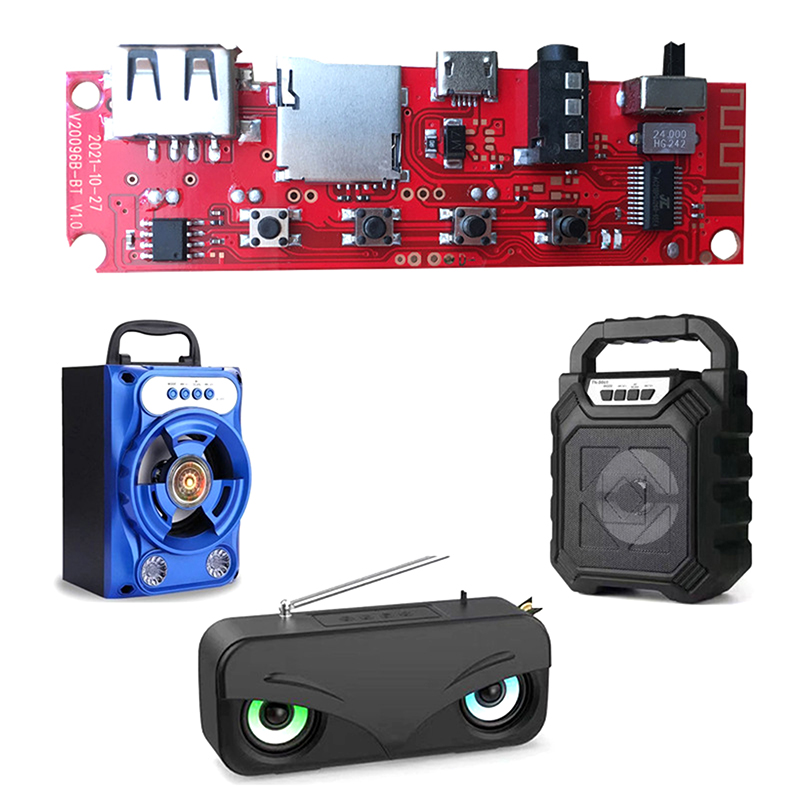 와이어가있는 1PC 블루투스 오디오 회로 기판 블루투스 - Diy Audio Electronics Kit 리뷰 및 가격