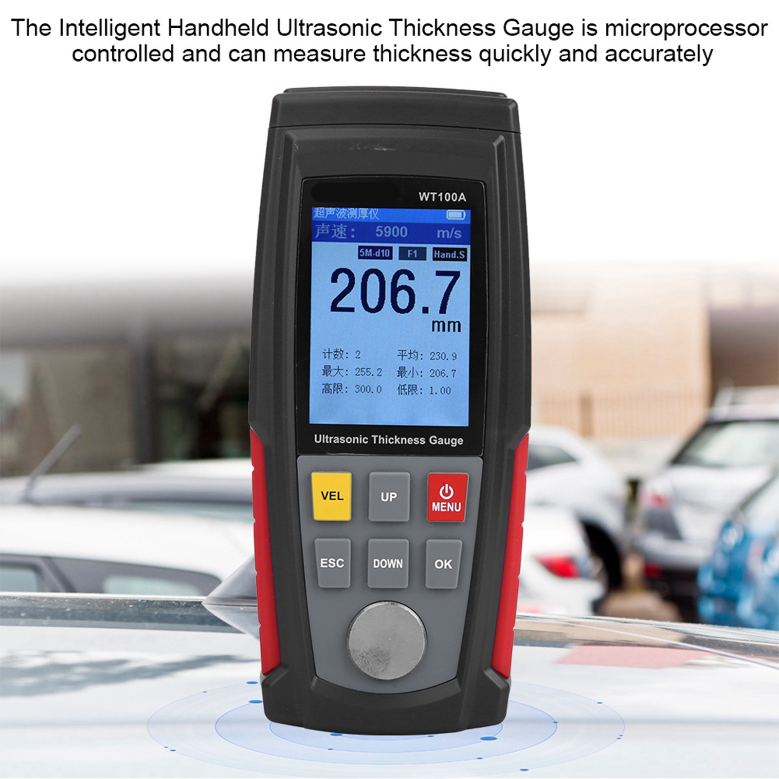 디지털 초음파 두께 측정기 WT100A 고정밀 디지털  - Logic Analyzer Usb 리뷰 및 가격