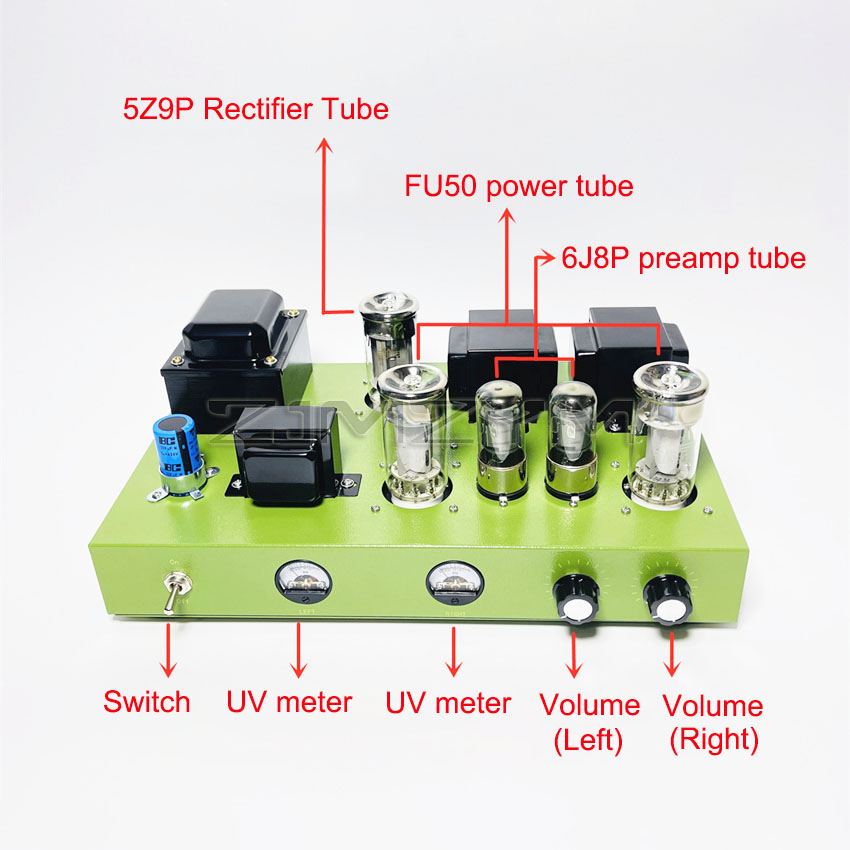 Fu50 진공관 앰프 DIY 키트, 블루투스 Vu 계량 - Diy Audio Electronics Kit 리뷰 및 가격