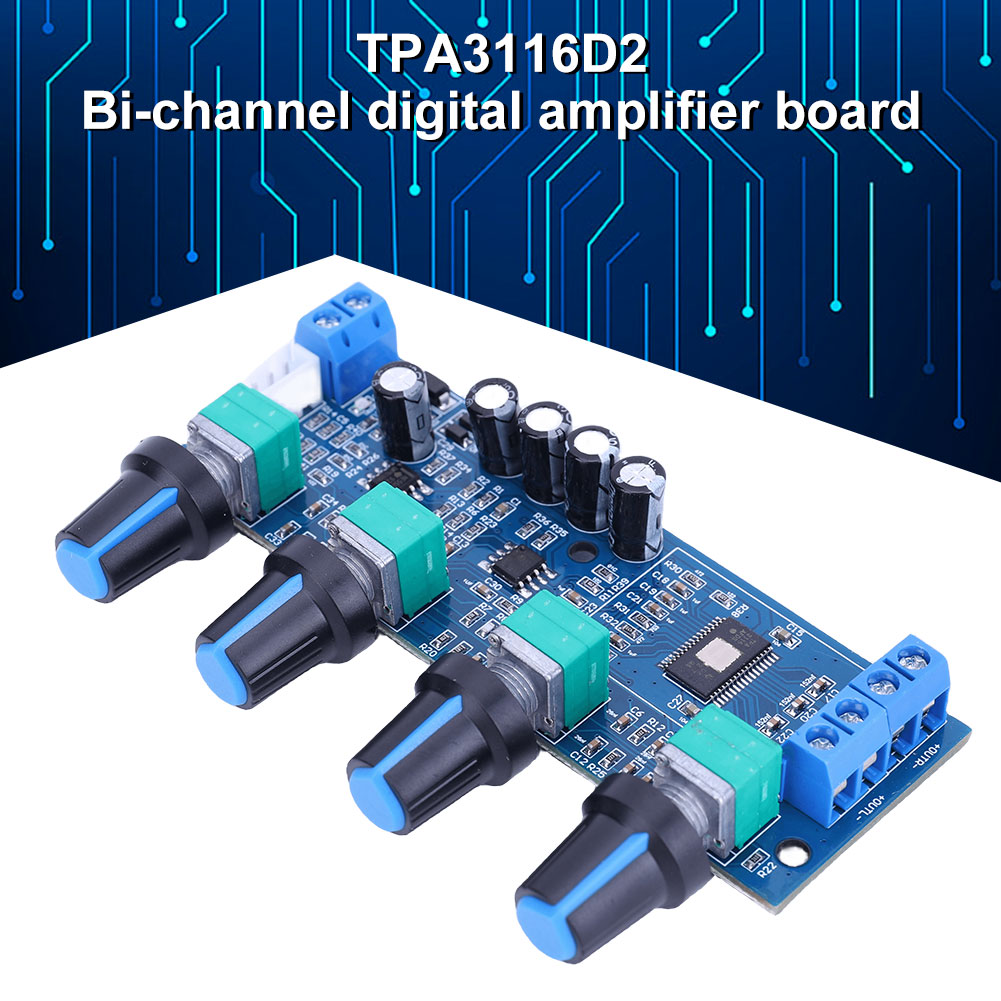 TPA3116D2 디지털 전력 증폭기 모듈, 80W*2 - Diy Audio Electronics Kit 리뷰 및 가격