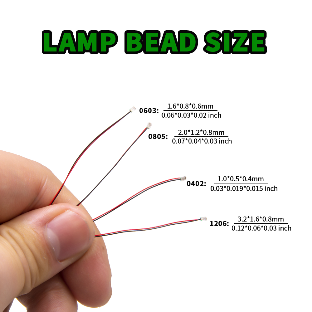 10개/세트 마이크로 LED 램프 칩 3V 사전 납땜  - Diy Electronics Project Kit 리뷰 및 가격