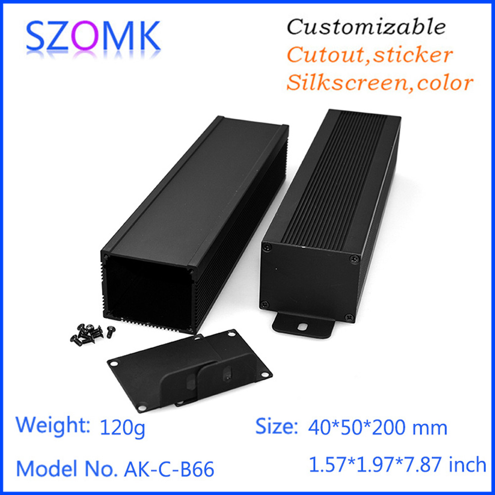 1 조각 40*50*200mm 알루미늄 상자 인클로저  - Diy Electronics Box 리뷰 및 가격