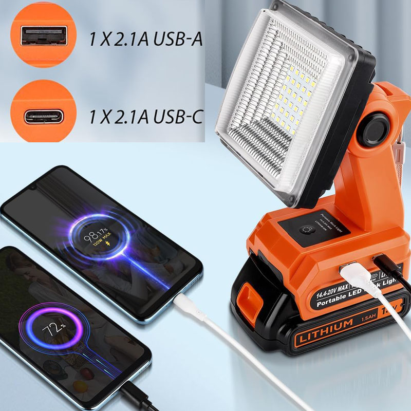 블랙 & 데커 20V 리튬 이온 배터리 무선 손전등 투 - Black+Decker Tool Cordless 리뷰 및 가격