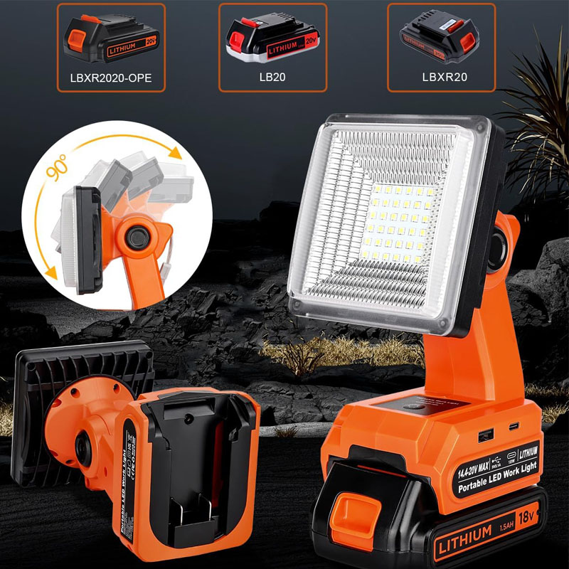 블랙 & 데커 20V 리튬 이온 배터리 무선 손전등 투 - Black+Decker Tool Cordless 리뷰 및 가격