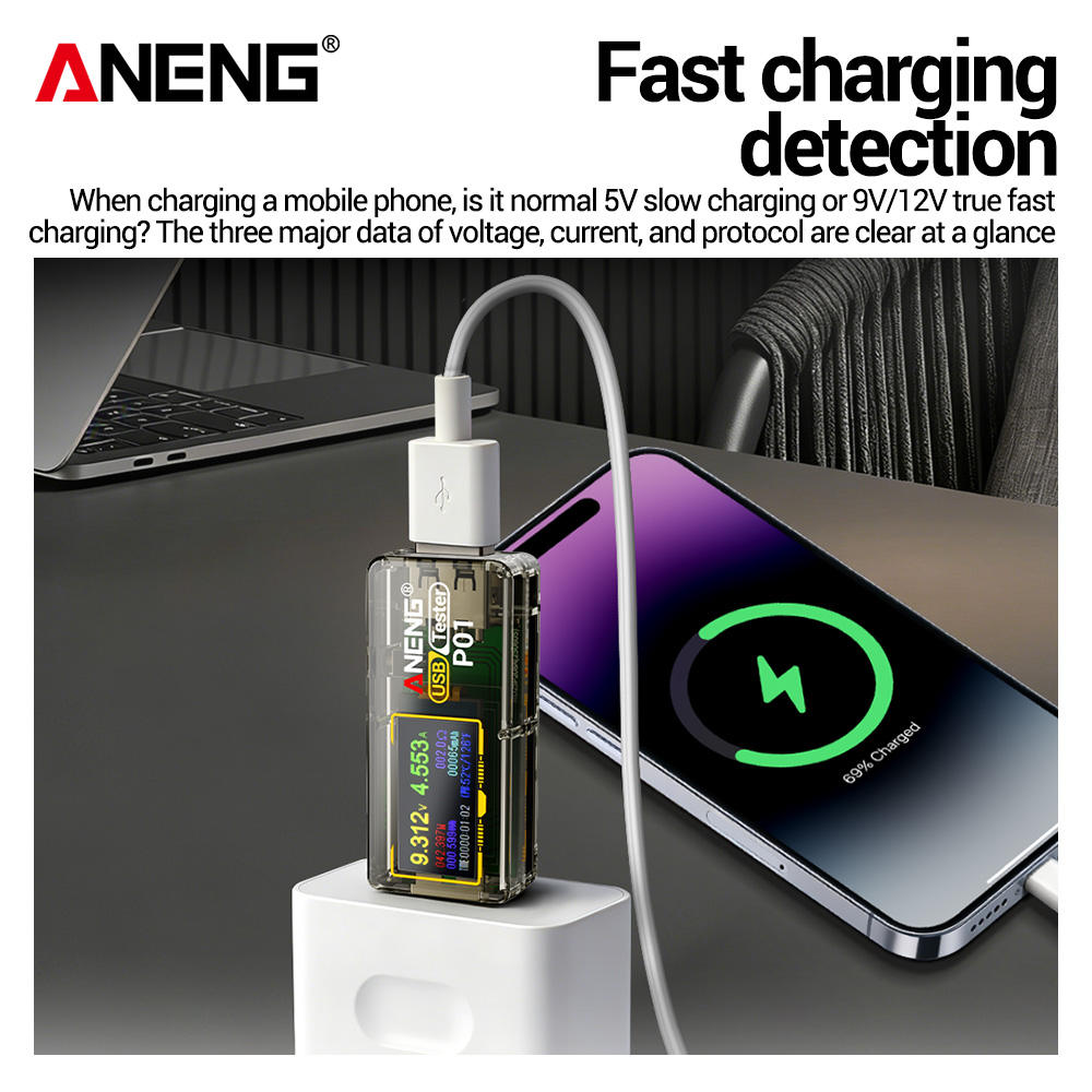 ANENG P01 USB 테스터, 전압계, 전류계, T - Logic Analyzer Usb 리뷰 및 가격