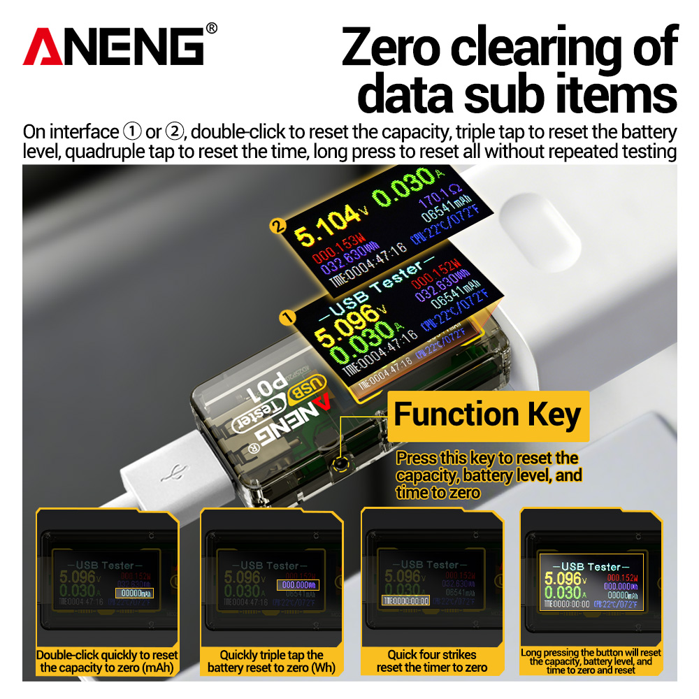 ANENG P01 USB 테스터, 전압계, 전류계, T - Logic Analyzer Usb 리뷰 및 가격